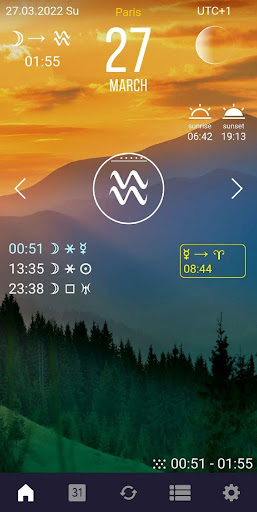 Sky Calendar 2022 Screen 2