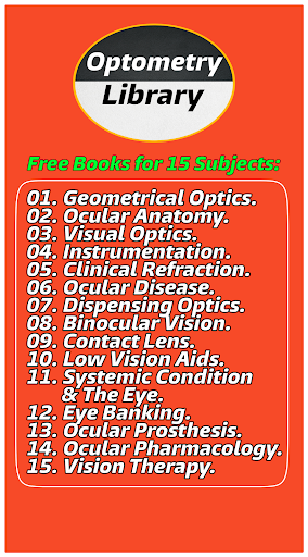 Android application Optometry Notes & MCQs screenshort