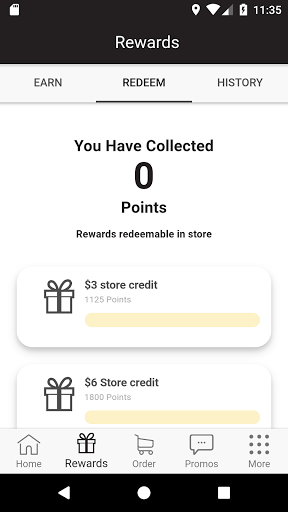 Android application Honeysuckle Biscuits Rewards screenshort