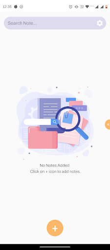 Android application Flex Notes screenshort