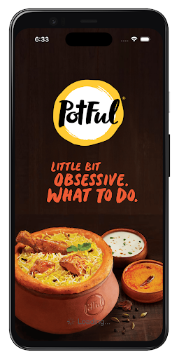Android application Potful - Claypot Biryanis screenshort