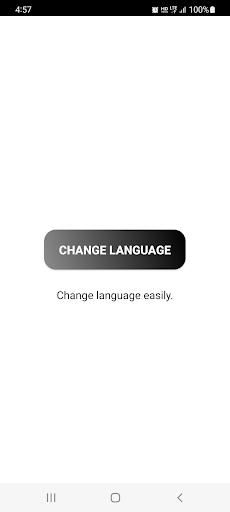 Android application Easy language change screenshort