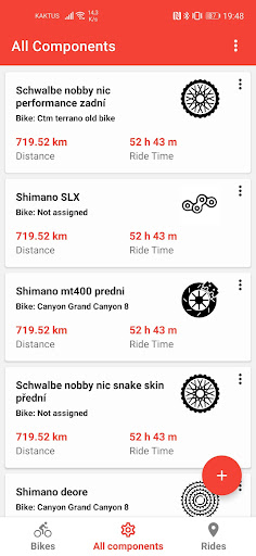 Bike Components Manager Screenshot 3 - AppWisp.com