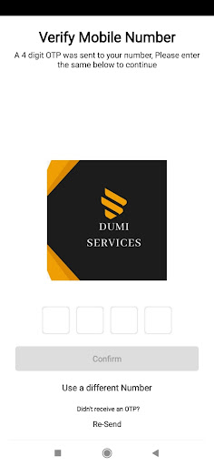 Dumi Services Screen 3