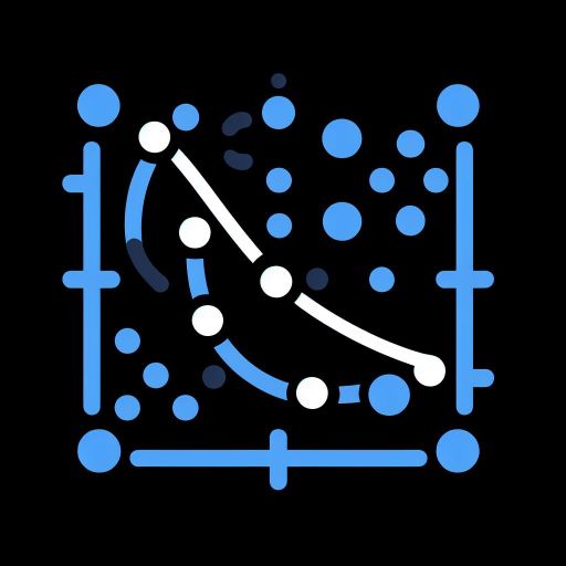 Fitting curve Fit curve points logo