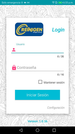 Android application CAHERSAC screenshort