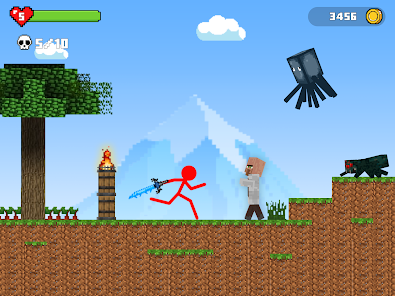 Stickman Battle in Craft World  screenshots 4