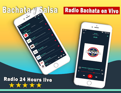 Android application Bachata Radio screenshort