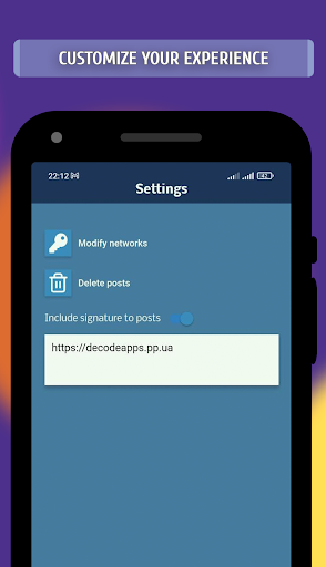 TEB: Social network automation Screenshot 4 - AppWisp.com