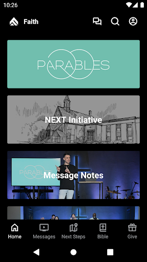 Android application Faith Church New York screenshort