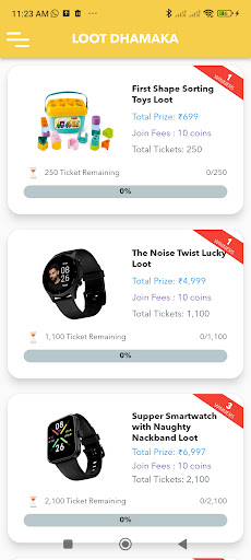 Android application Loot Dhamaka screenshort