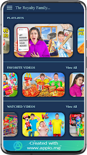 The Royalty Family Video App