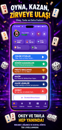 Çook Sosyal - Okey & Tavla screenshot