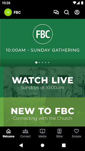 Android application Faith Bible Church NH screenshort