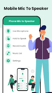Mobile Mic To Speaker