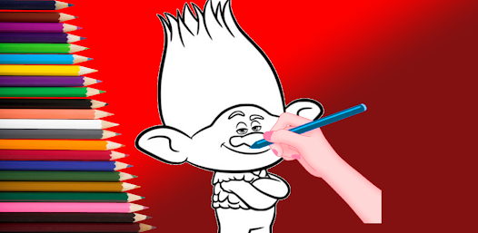 Desenhos para colorir Trolls Turnê mundial (World Tour)