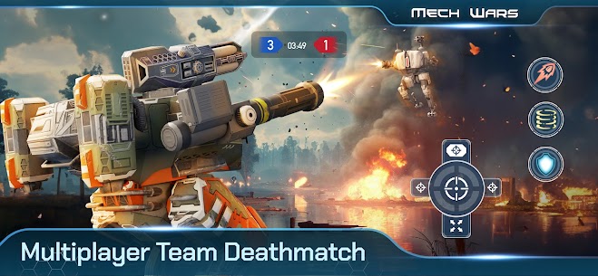 Mech Wars Online Robot Battles MOD APK (Walang limitasyong Pera) 5