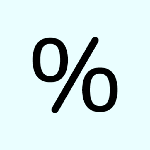 Quick Percentage Calculator 4.1 Icon