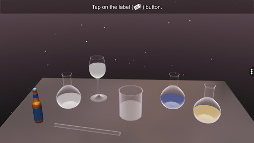Android application Solubility of Liquids in Water screenshort