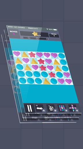 Android application Match 3 - Zig Zag screenshort