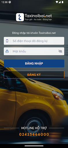 Android application Taxinoibai.net driver screenshort