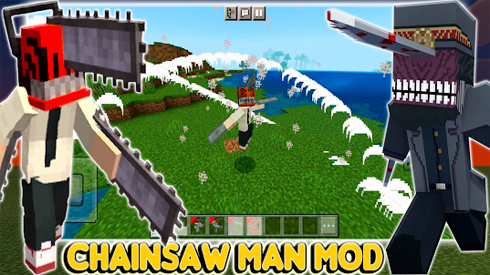 Chainsaw Man mod for Minecraft
