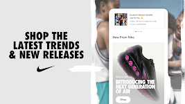 screenshot of Nike: Shoes, Apparel & Stories