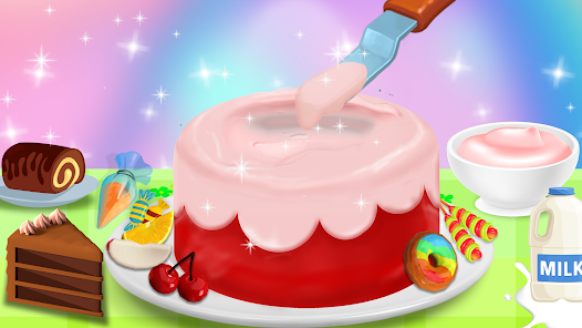 Download do APK de Jogos de fazer bolos: decorar bolo para Android