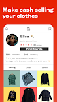 screenshot of Depop - Buy & Sell Clothes App