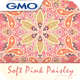 きせかえ壁紙☆Soft Pink Paisley icon