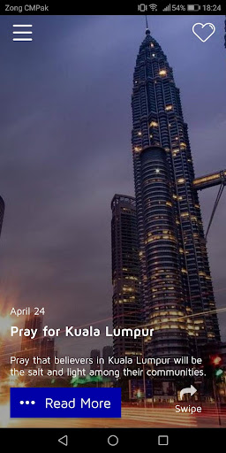Android application PRK 555 Prayer App screenshort