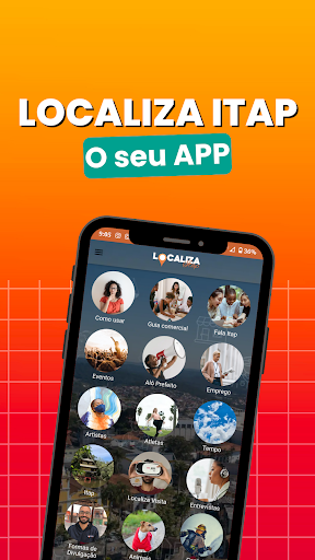 Android application Localiza Itap screenshort