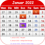 Deutsch Kalender 2022 icon