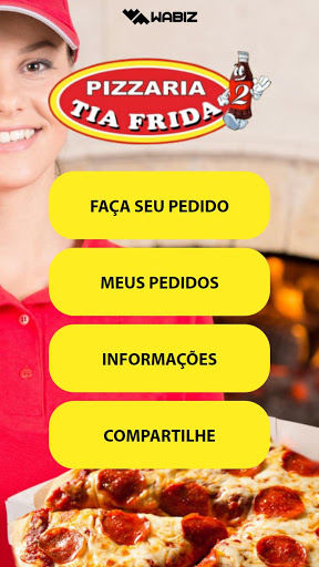 Android application Pizzaria e Tia Frida 2 screenshort