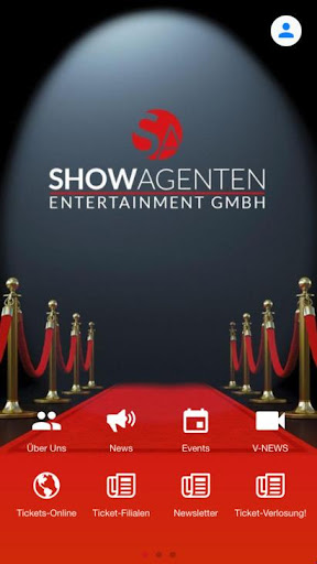 Android application ShowAgenten screenshort