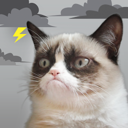 Значок приложения "Grumpy Cat Weather"
