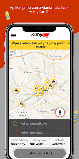 Android application myCar Taxi screenshort