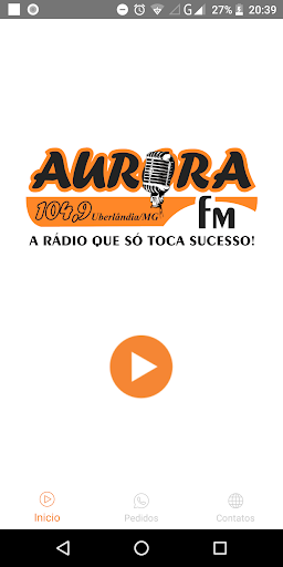 Android application Aurora FM screenshort