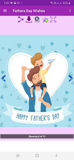 Fathers Day Wishes Screen 3