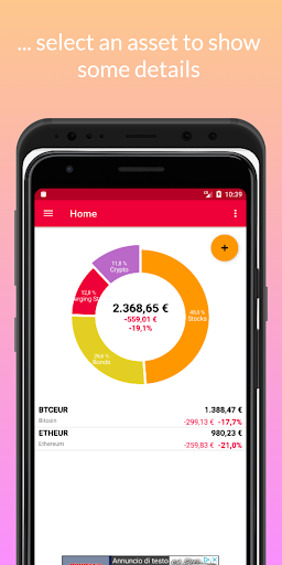 Trackfolio Screen 2