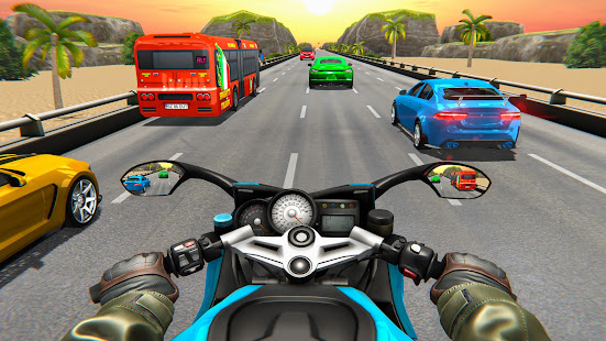 Moto Rider: Highway Traffic Racer 2.7 APK + Мод (Unlimited money) за Android