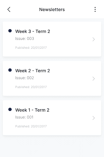Meriden App Screen 3