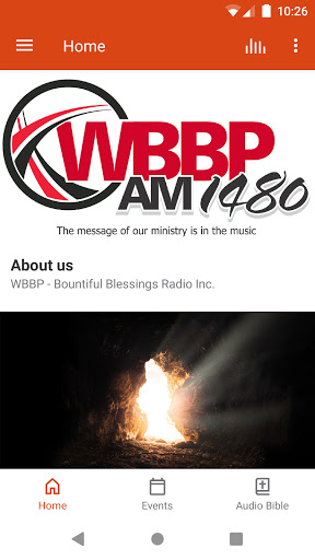 Android application WBBP Bountiful Blessings Radio screenshort