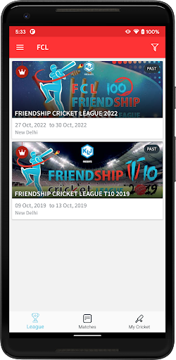 FCL- Friendship Cricket League Screen 3