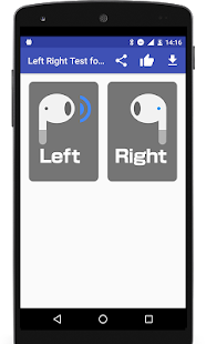 Headphone Left Right Test (LR) Screenshot