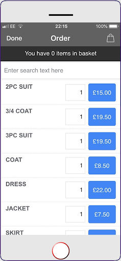 Debbies Dry Cleaners Screen 3