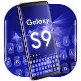 Galaxy S9 Keyboard Blue icon