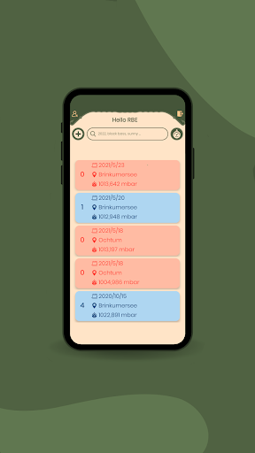 Fishing Diary Screen 2