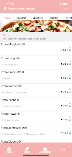 Pizzeria Don Calzone Screen 3