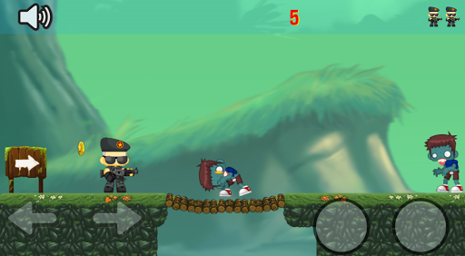 Android application zombie attack screenshort
